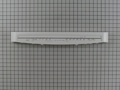 Photo 1 of W10811166 Whirlpool Dishwasher Control Panel, White