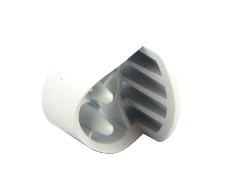 Photo 1 of 00615350 Bosch Dishwasher Door Handle End Cap, New White